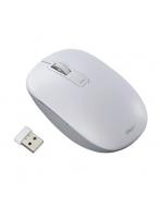 ナカバヤシ MUS-RKF218W（ホワイト） 無線静音5ボタンBlueLEDマウス