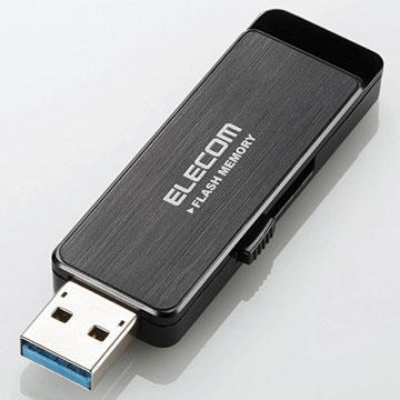 エレコム ELECOM MF-ENU3A04GBK（ブラック） USB3.0メモリ 4GB