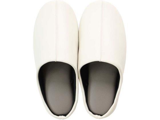 ストロング ゲストスリッパ フェイクレザー White L