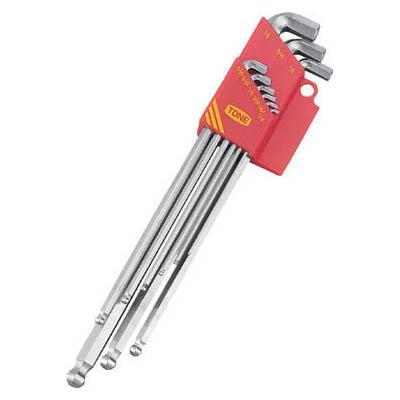 TONE トネ BLB900S マスターツール首下ショートロングボールポイントL形レンチセット