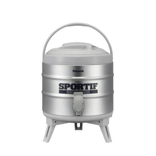 ピーコック peacock INS-60K-H（グレー） ステンレスキーパー 広口タイプ 6.1L