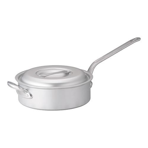 北陸アルミニウム AKTA405 業務用マイスターIH 片手浅型鍋 30cm