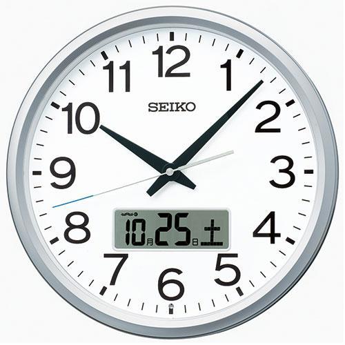 セイコー SEIKO PT202S（銀色メタリック塗装） 電波掛け時計 8,805円