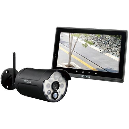 DXアンテナ WSS10M1CL DXアンテナ センサーライト付ワイヤレスフルHDカメラ＆10inchモニター