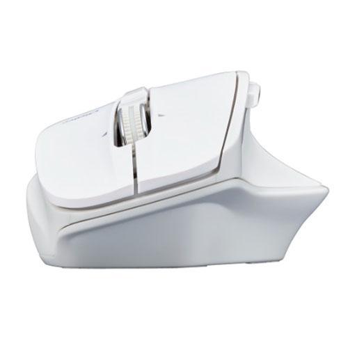 ナカバヤシ MUS-BKF165NW（Nホワイト） 高速スクロールホイール搭載 神速シリーズBluetooth静音5ボタンBlueLEDマウス