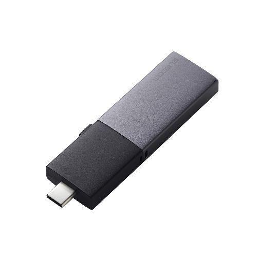 エレコム ELECOM ESD-EWC1000GBK（ブラック） SSD 外付け 1TB USB3.2Gen2 読込最大1000MB/秒 USBメモリ型 スライド式 高速 耐衝撃 Type-C/USB-A 両対応