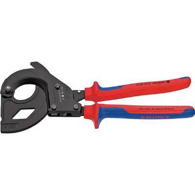 クニペックス KNIPEX 9532-315A ラチェットケーブルカッター 315mm