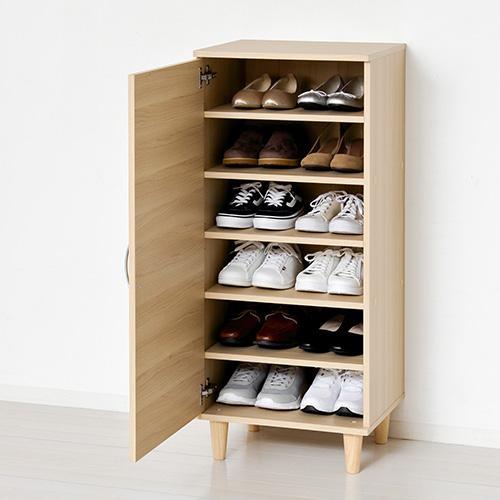 クロシオ 【組立式】39448 Newワンドアシューズボックス ナチュラル クロシオ 【組立式】39448 Newワンドアシューズボックス ナチュラル