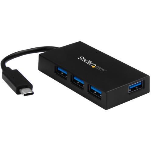 StarTech スターテック HB30C4AFS 4ポートUSB 3.0ハブ USB-C-4x USB-A