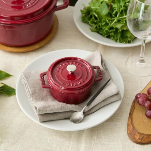 ストウブ staub ピコ・ココット ラウンド 10cm ボルドー