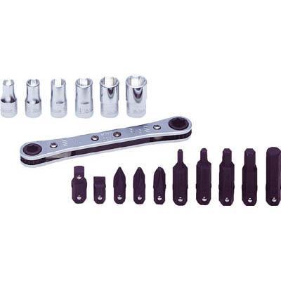 山下工業研究所 R810D ラチェットスパナセット17ヶ組