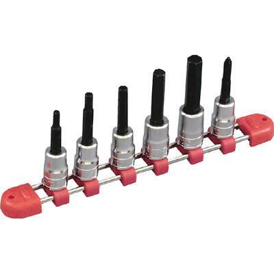 京都機械工具 TBT306H 9.5sq.ヘキサゴンビットソケットセット［6コ組］