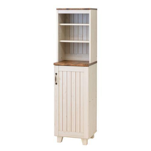 クロシオ 【組立式】カントリー ハイキャビネット 食器棚 幅40cm