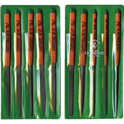 ツボサン ST010-02 組ヤスリセット 10本組 中目