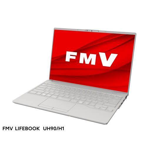 富士通 FUJITSU FMVU90H1H LIFEBOOK UH 14型 Core i7/16GB/512GB/Office フロストグレー 119,790円