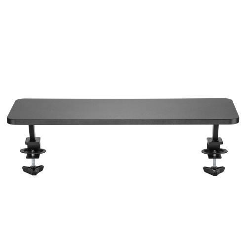 GREEN HOUSE グリーンハウス GH-DKBE1-BK（ブラック） クランプ式デスクスタンド 600x260mm