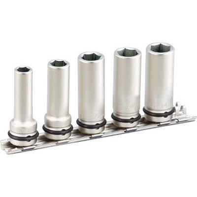 TONE トネ HNV305L インパクト用ロングソケットセット（ホルダー付） 5pcs