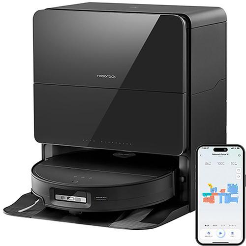 ロボロック Roborock ROBOROCK Saros10 S1052-04 ロボット掃除機 吸引力 22000Pa 8way全自動ドック搭載 ゴミ収集 モップ洗浄 自動給水 自動乾燥