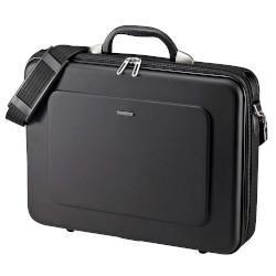 サンワサプライ BAG-EVA7BKN（ブラック） セミハードPCケース 15.6型ワイド シングル