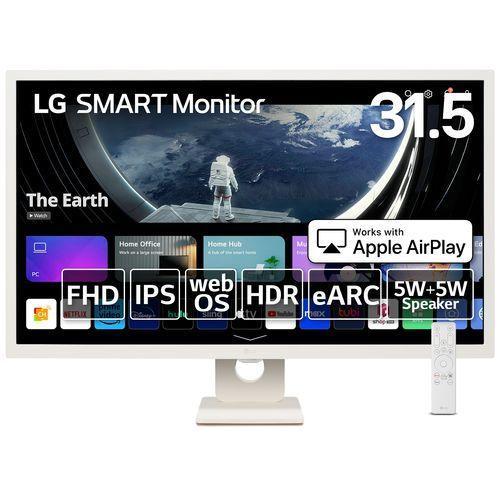 LGエレクトロニクス LG 32SR50F-W LG SMART Monitor 31.5型 フルHDwebOS搭載ディスプレイ