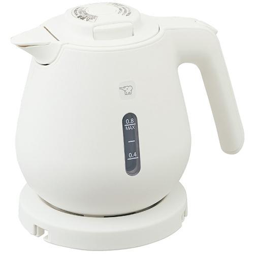象印 ZOJIRUSHI CK-DB08-WA（ホワイト） 電気ケトル 容量0.8L 1300W