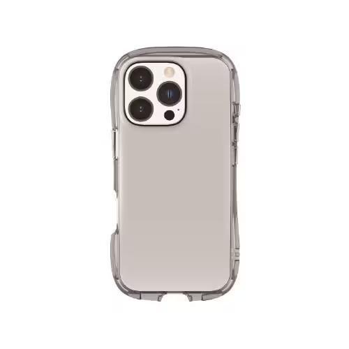 グルマンディーズ gourmandis GMD30SK（スモーク） iPhone 16 Pro 3LENS model対応クリスタルクリアケース