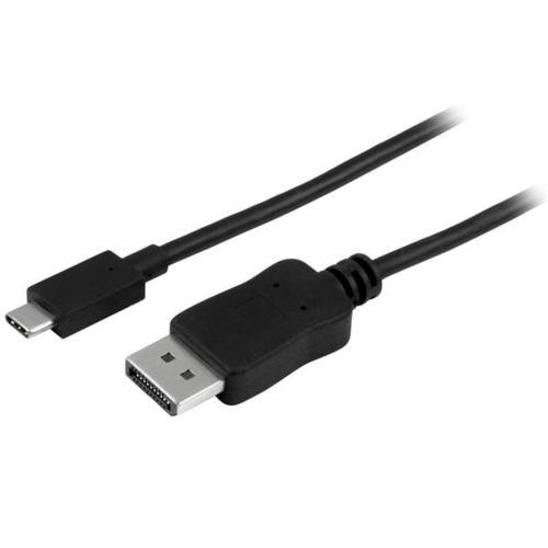 StarTech スターテック CDP2DPMM1MB(ブラック) USB Type-C-DisplayPort変換アダプタケーブル 1m