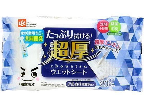 レック 超厚ウェットシート20枚（フローリングシート）