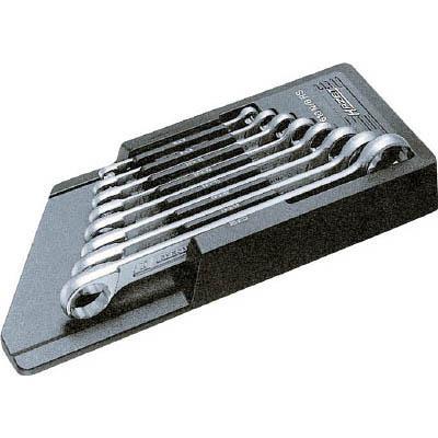 ハゼット HAZET 610N/8RS 両口めがねレンチセット（ストレート） 8丁セット