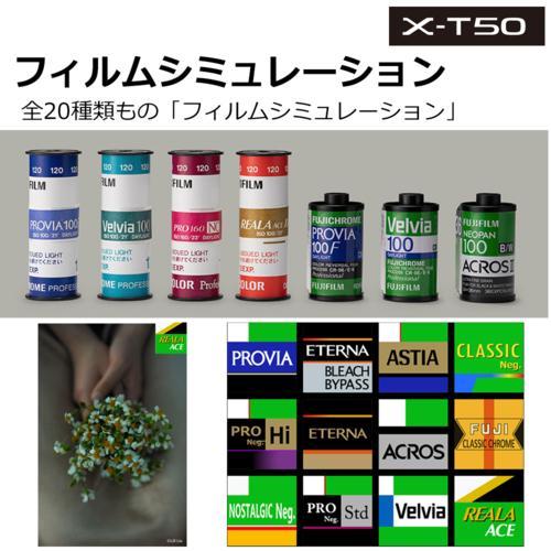 富士フイルム FUJIFILM X-T50S（シルバー） ボディ ミラーレス一眼デジタルカメラ 日英2か国語モデル X-T50SJP