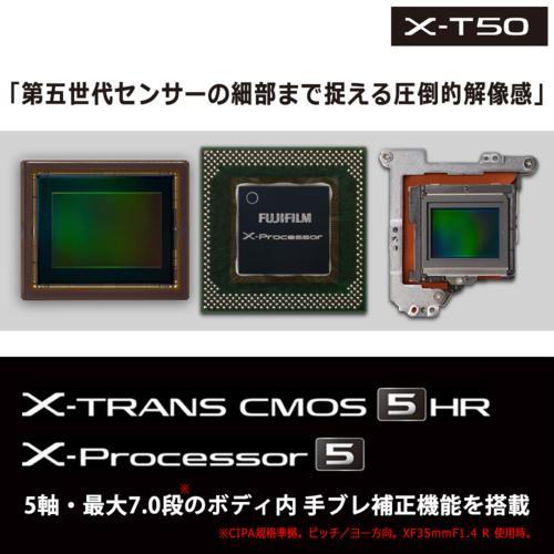 富士フイルム FUJIFILM X-T50S（シルバー） ボディ ミラーレス一眼デジタルカメラ 日英2か国語モデル X-T50SJP