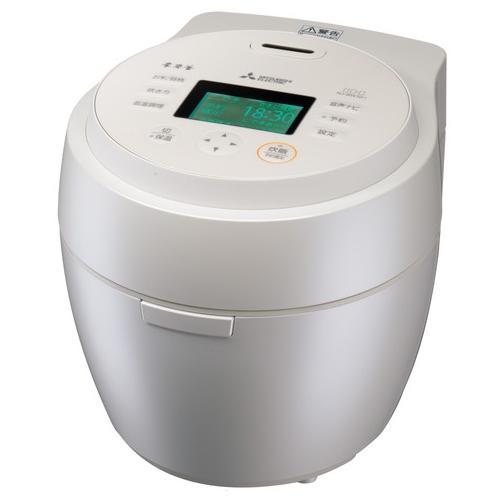 三菱 MITSUBISHI NJ-BW10H-W（白真珠） IHジャー炊飯器 本炭釜 5.5合 ホワイト かまど炊き 紬 つむぎ 玄米冷凍