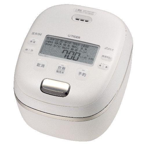 タイガー魔法瓶 TIGER JRI-C060-WO（オフホワイト） ご泡火炊き 圧力IHジャー炊飯器 3.5合