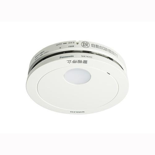 パナソニック Panasonic SHK74202P（白） けむり当番薄型2種 電池式・ワイヤレス連動子器・あかり付