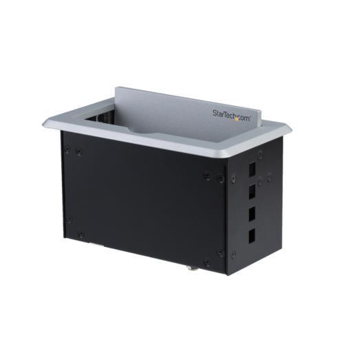 StarTech スターテック BOX4HDECP2 会議用テーブルAVコネクティビティBOX 充電用USBポート