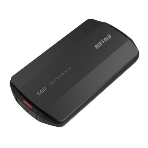 バッファロー BUFFALO SSD-PHP500U3-BA USB 3.2（Gen2） 対応 外付けSSD 500GB