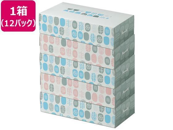 Forestway ティッシュペーパー ノルディック 200組 5個×12パック