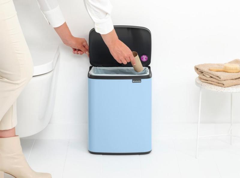 ブラバンシア ゴミ箱 12L ドリミーブルー Bo ウェイストビン 223563 ブラバンシア ゴミ箱 12L ドリミーブルー Bo ウェイストビン 223563