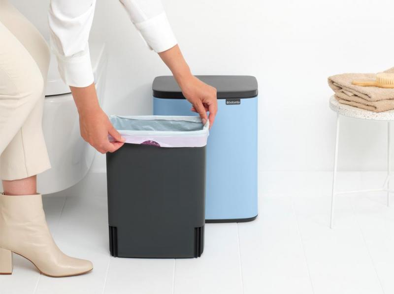 ブラバンシア ゴミ箱 12L ドリミーブルー Bo ウェイストビン 223563 ブラバンシア ゴミ箱 12L ドリミーブルー Bo ウェイストビン 223563