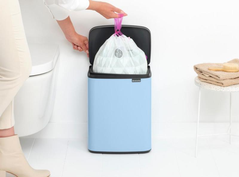ブラバンシア ゴミ箱 12L ドリミーブルー Bo ウェイストビン 223563 ブラバンシア ゴミ箱 12L ドリミーブルー Bo ウェイストビン 223563