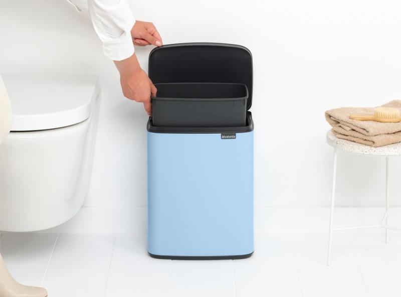 ブラバンシア ゴミ箱 12L ドリミーブルー Bo ウェイストビン 223563 ブラバンシア ゴミ箱 12L ドリミーブルー Bo ウェイストビン 223563