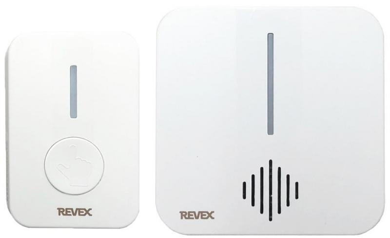 リーベックス（Revex） ワイヤレス チャイム インターホン 呼び出しボタン コールセット LCW500 ホワイト