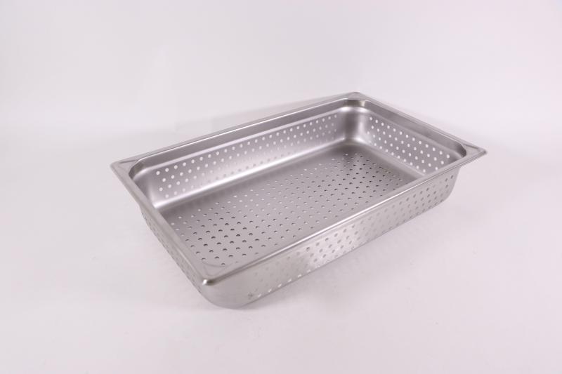 カンダ ホテルパン 穴明 1/1 （53×32.5cm） 深さ10cm （7004PF） 業務用 HG 18-8 ステンレス 034069