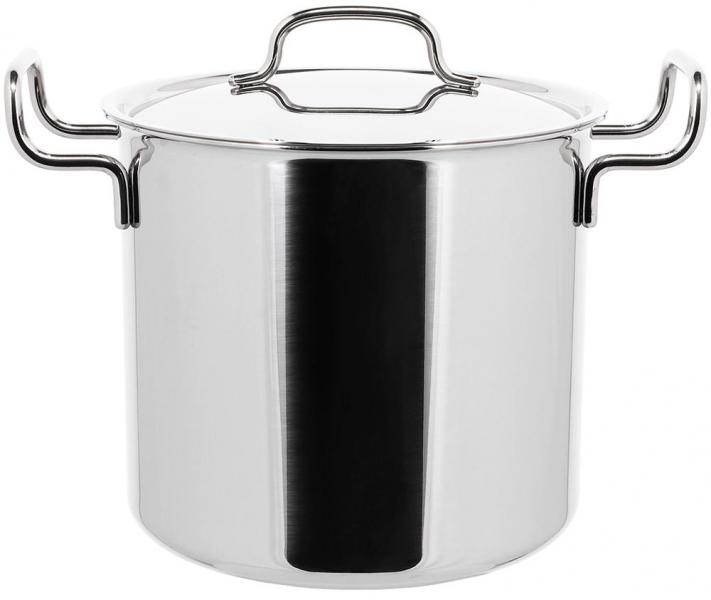 宮崎製作所 ジオ 両手鍋 深型 21cm 日本製 IH対応 オール熱源対応 15年保証 GEO-21D