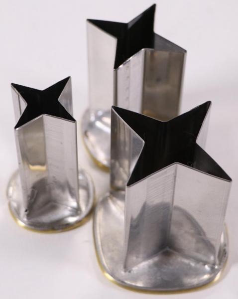 カンダ たかもりの 抜き型 厚口 野菜抜 3個 業務用 手裏剣 074069