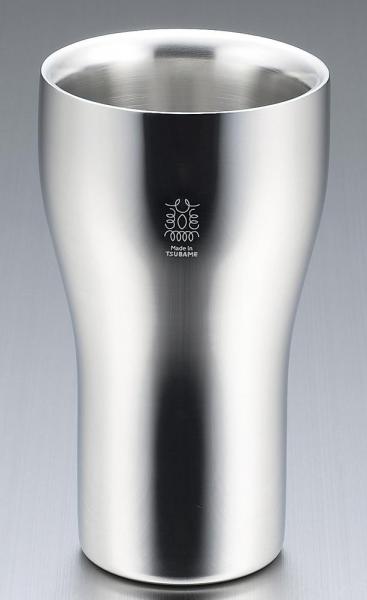 タマハシ タンブラー シルバー （ミラー仕上げ） 300ml 18-8ステンレス W構造 TM-037