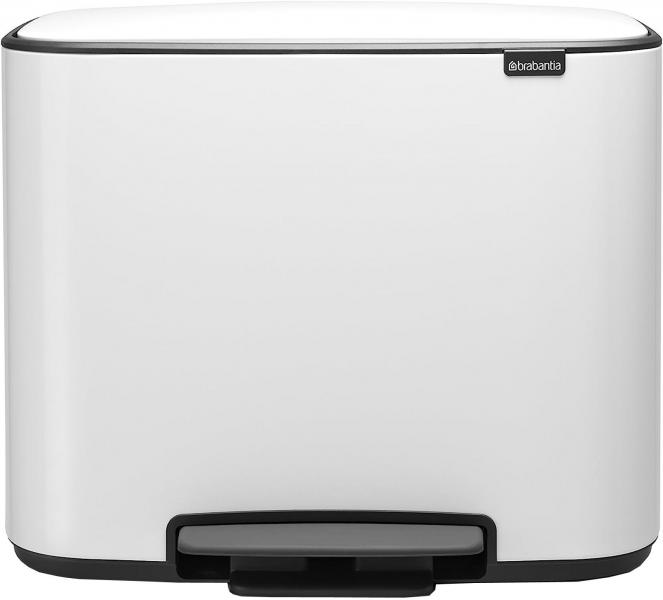 ブラバンシア ペダル式ゴミ箱 ホワイト 36リットル BO ダストボックス ソフトクローズ ベルギー製 121388 28,116円