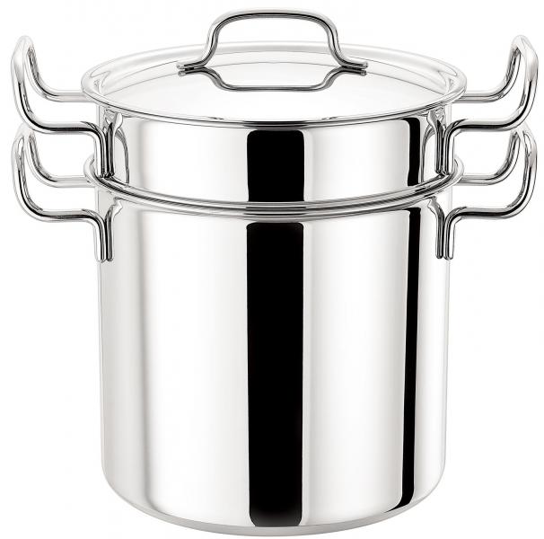 宮崎製作所 ジオ パスタポット 21cm 日本製 IH対応オール熱源対応 7層構造 15年保証 GEO-21P 15,048円