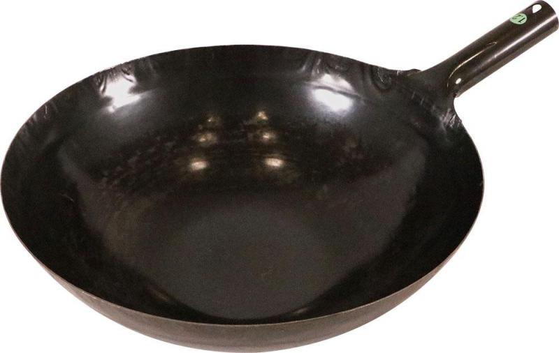 鉄打出 片手中華鍋 1.2mm 36cm 001037