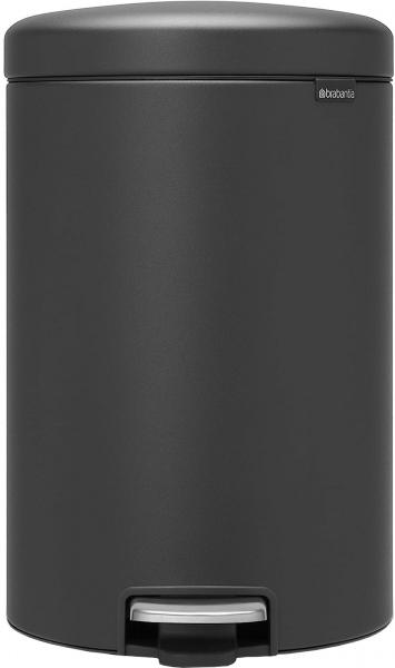 ブラバンシア ペダル式ゴミ箱 ミネラル・インフィニット・グレー 20L ラグジュアリーコレクション ダストボックス ソフトクローズ 114182